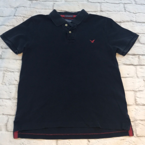 American Eagle Vintage Fit Polo Shirt Size Medium - Picture 2 of 5